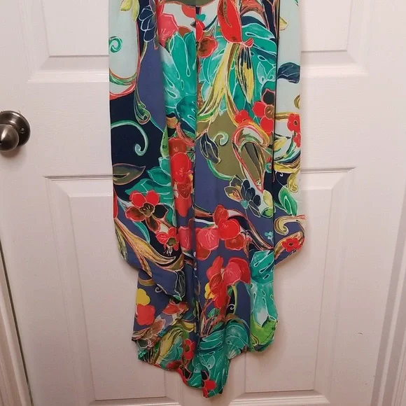 Ivy Street Multicolored Sleeveless Spaghetti Strap Jumpsuit - Picture 6 of 16